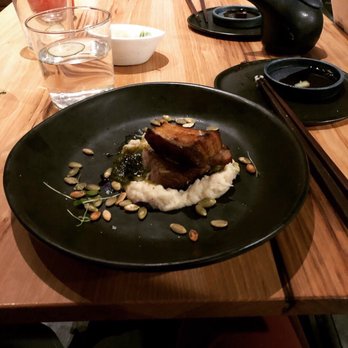 Bamboo Sushi - Miso Dashi Braised Pork Belly - Sushi Bars Near Me - Denver, Colorado Bamboo Sushi - Miso Dashi Braised Pork Belly - Sushi Bars Near Me - Denver, Colorado