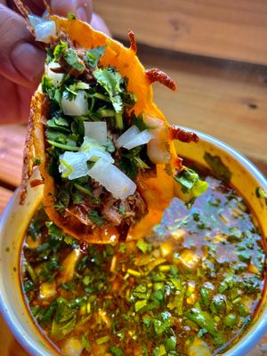 Birrieria La Plaza Restaurant SE Division - Tacos de Birria by null
