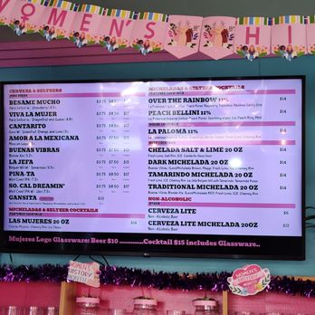 Mujeres Brew House - Menu - Brewpubs Near Me - San Diego, California Mujeres Brew House - Menu - Brewpubs Near Me - San Diego, California