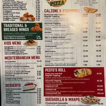 Pesto’s Pizza - Pizza Near Me - Vinton, Virginia Pesto’s Pizza - Pizza Near Me - Vinton, Virginia