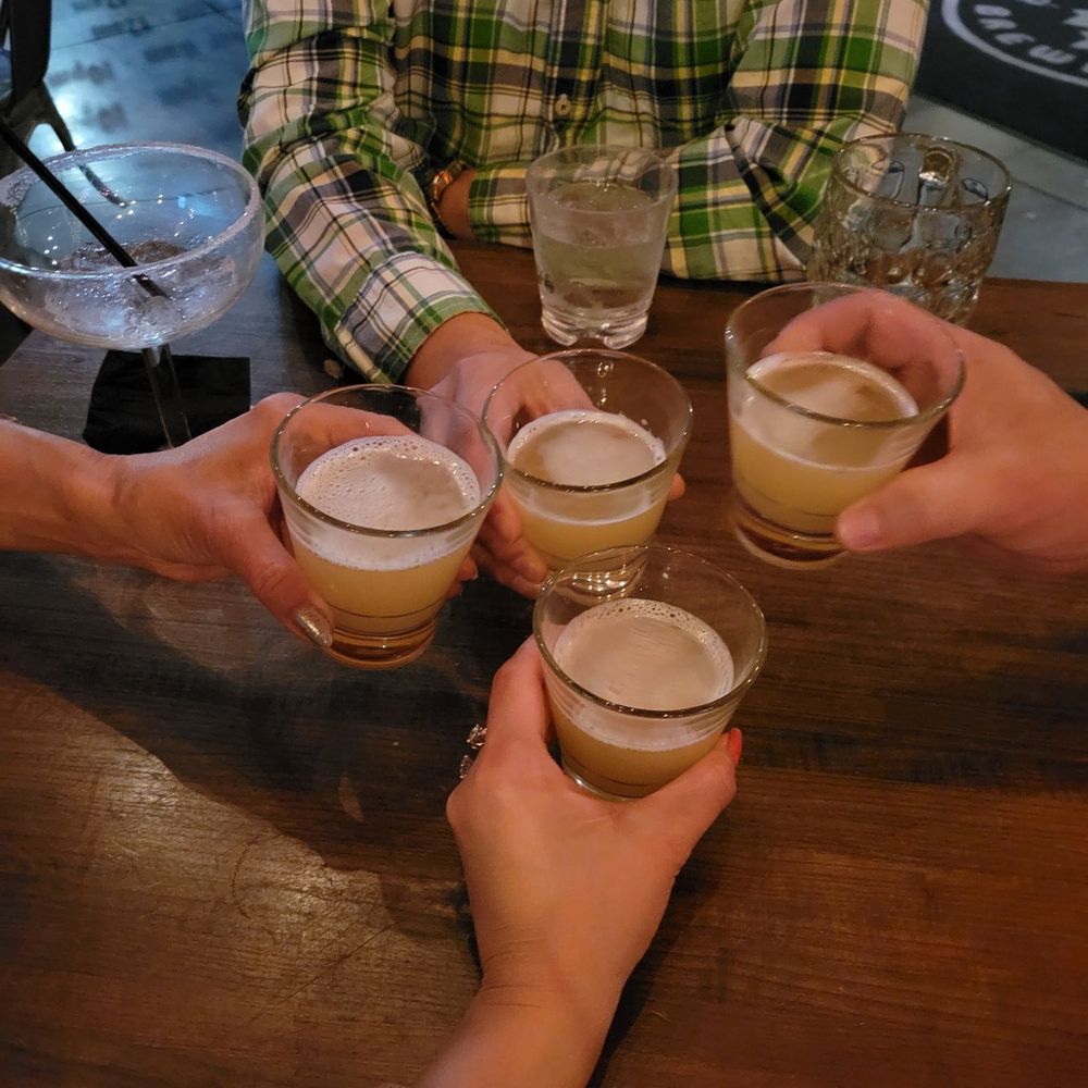 Pedal Haus Brewery - Cheers! Green tea shots! - Breweries Near Me - Chandler, Arizona Pedal Haus Brewery - Cheers! Green tea shots! - Breweries Near Me - Chandler, Arizona
