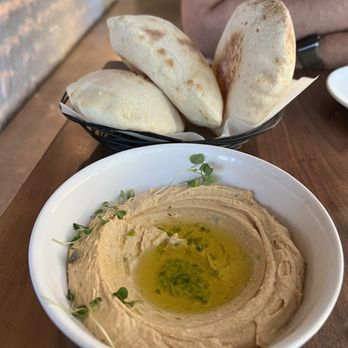 Ammatoli - Spicy hummus (pita is $5 extra) - Mediterranean Near Me - Long Beach, California Ammatoli - Spicy hummus (pita is $5 extra) - Mediterranean Near Me - Long Beach, California
