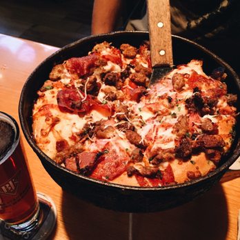 BJ's Restaurant & Brewhouse - Deep dish pizza - Pizza Near Me - La Mesa, California