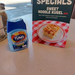 Tums on every table????  Should I be concerned?