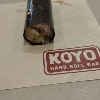 Koyo Hand Roll Bar - Spicy scallop roll - Sushi Bars Near Me - Houston, Texas