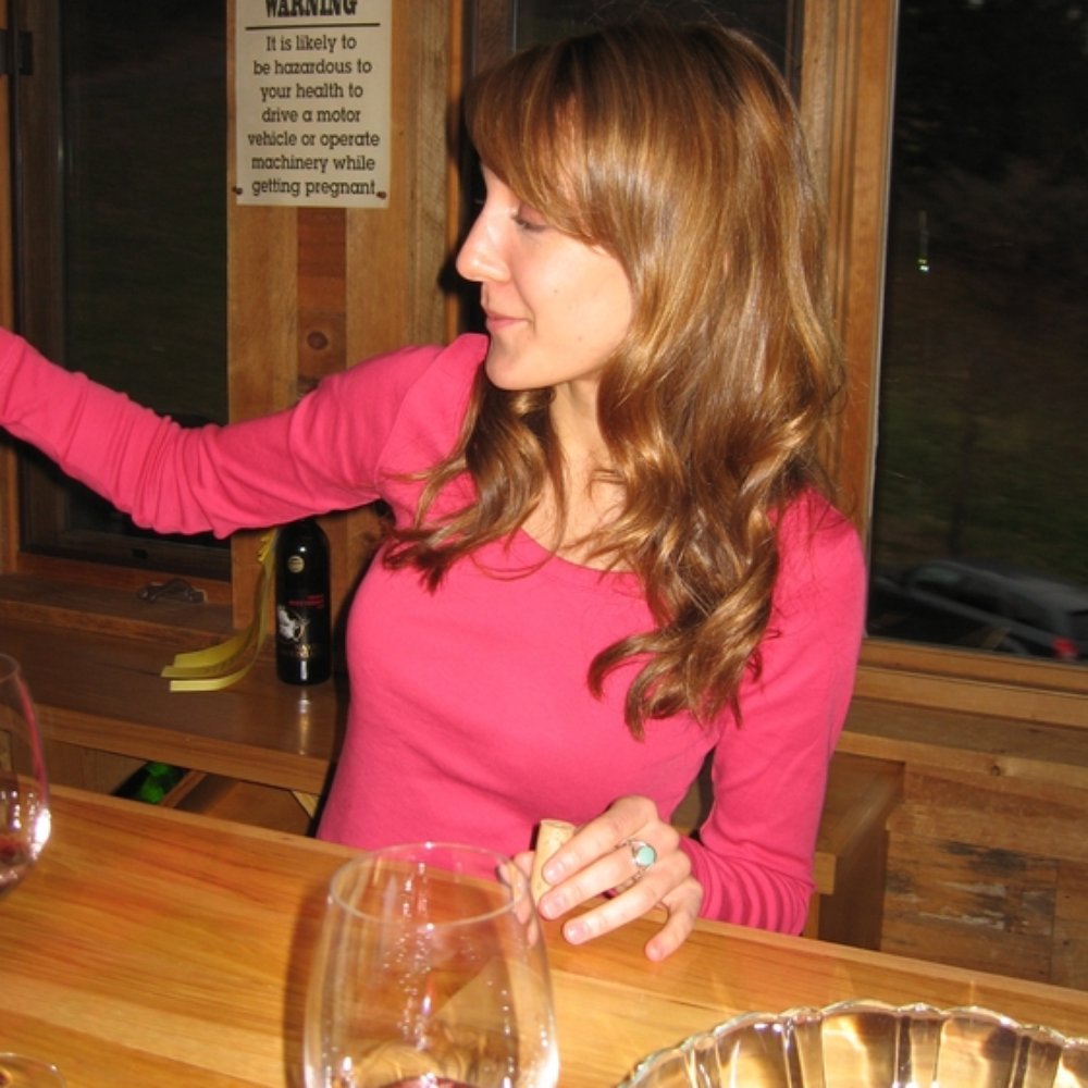 Naked Mountain Winery & Vineyards - Amanda - our lovely hostess and wine pourer - Wineries Near Me - Markham, Virginia
