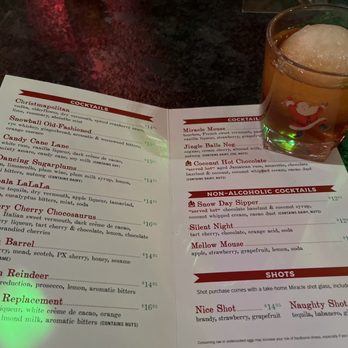 Galaxie - A Snowball Old Fashioned - Cocktail Bars Near Me - Covington, Kentucky