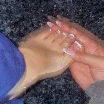 NT Nails - French tip pedicure - Nail Salons Near Me - Emeryville, California