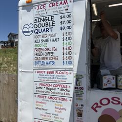 Rose's Creamery - Menu