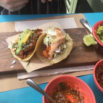 Rosie's - Crispy fish tacos and El pastor...I think - Mexican Near Me - New York, New York Rosie's - Crispy fish tacos and El pastor...I think - Mexican Near Me - New York, New York