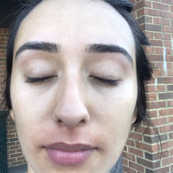 Perfect Eyebrows - After (got my lip done too, obviously). - Eyebrow Services Near Me - Fredericksburg, Virginia