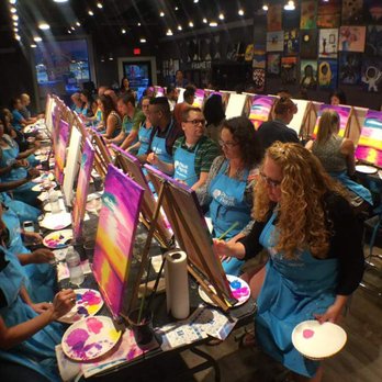Pinot's Palette - Paint & Sip Near Me - Norfolk, Virginia