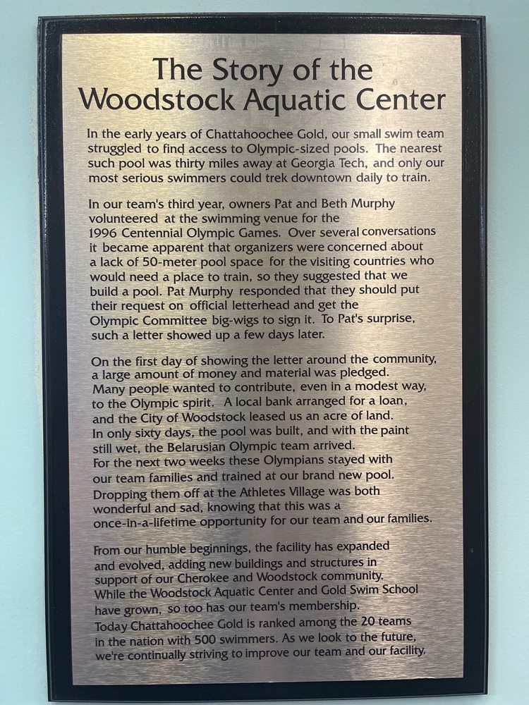 Chattahoochee Gold Swimming Logo