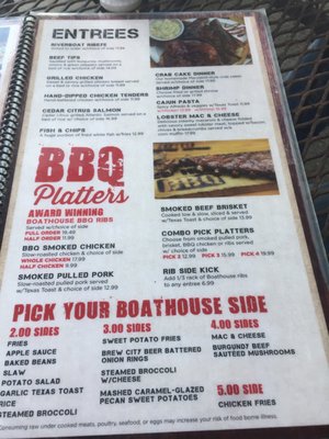 Menu photo 3 Boathouse BBQ Marietta, OH