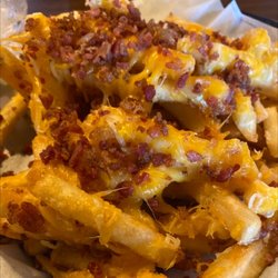 The Rustic Hut - Cheese fries