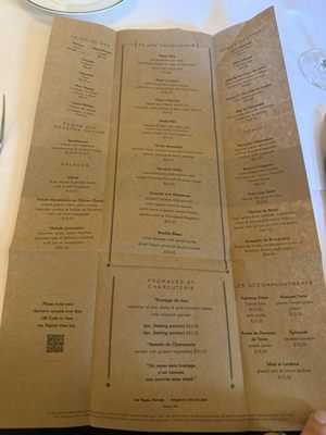Menu photo 1 Bouchon Las Vegas, NV Menu photo 1 Bouchon Las Vegas, NV