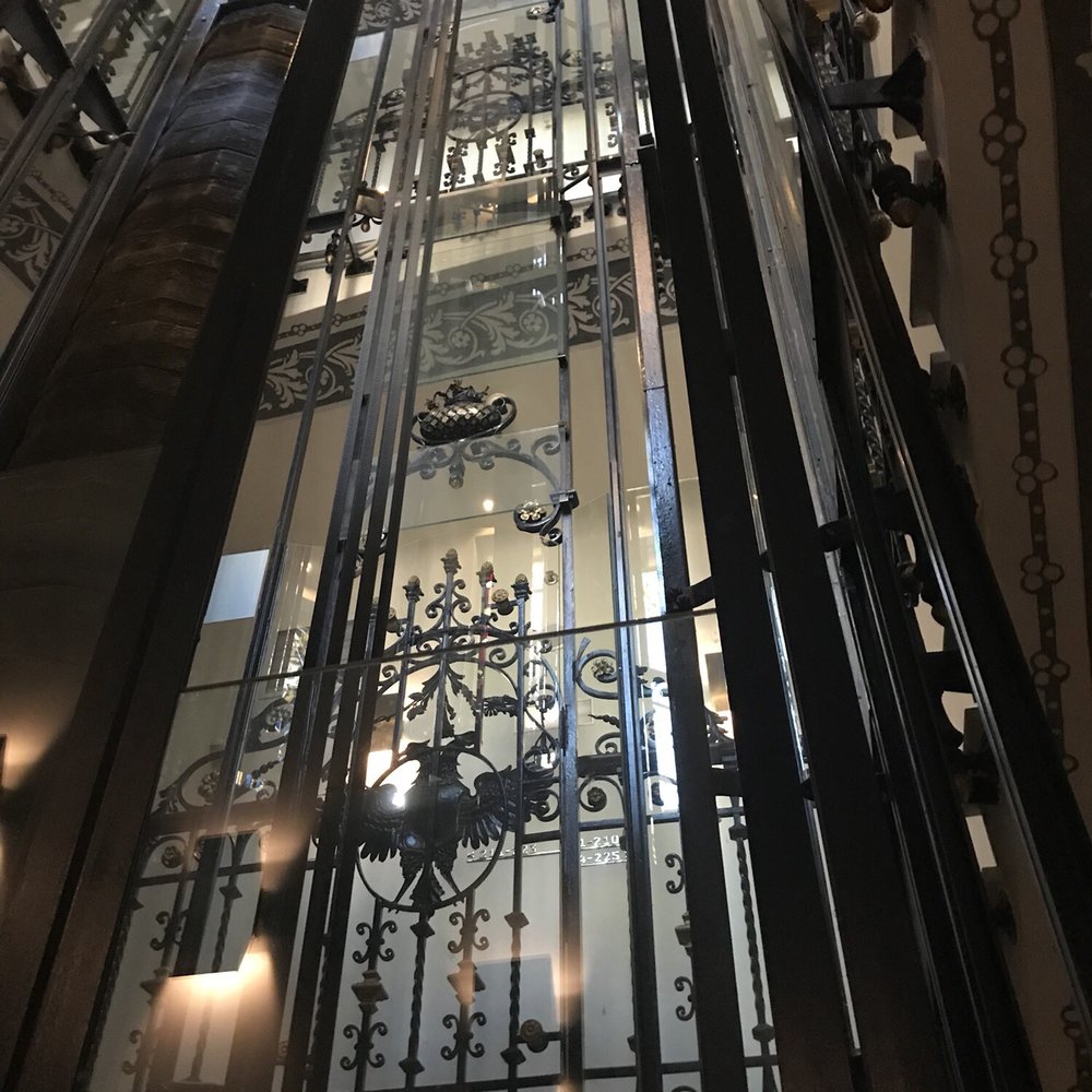 100 year old elevator