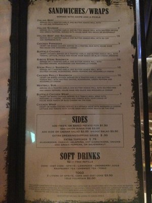 Menu photo 2 The County Seat Pub & Pizzeria Morris, IL Menu photo 2 The County Seat Pub & Pizzeria Morris, IL