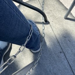 The chains on my chair The chains on my chair