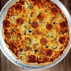 Latin bliss - Thin crust pizza 14 inches.