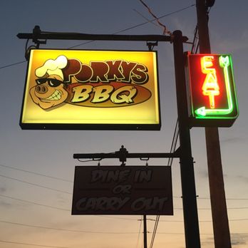 Porky's BBQ - Can't miss the sign - Barbeque Near Me - Paoli, Indiana Porky's BBQ - Can't miss the sign - Barbeque Near Me - Paoli, Indiana