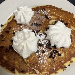 Zook’s Family Restaurant - Chocolate chip pancakes