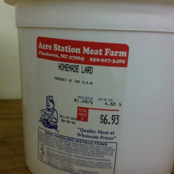 Acre Station Meat Farm - homemade lard - Meat Shops Near Me - Pinetown, North Carolina Acre Station Meat Farm - homemade lard - Meat Shops Near Me - Pinetown, North Carolina