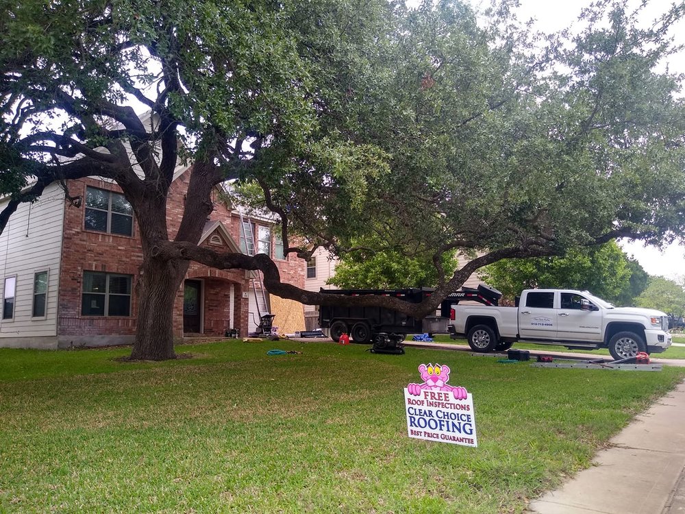 Slide of Clear Choice Roofing