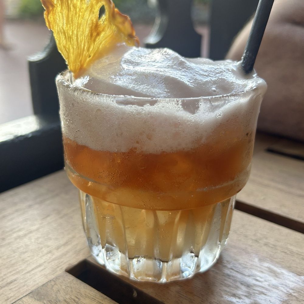 Scotty Browns - Mai tai with cold foam - Burgers Near Me - Koloa, Hawaii