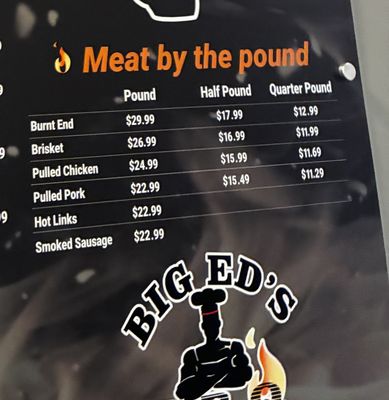 Menu photo 1 Big Ed's BBQ Waukegan, IL