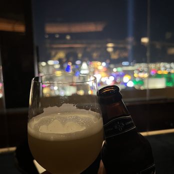 Skyfall Panoramic Bar & Lounge - Cheers! Celebrating my boyfriend's birthday with the best view of Vegas! - Cocktail Bars Near Me - Las Vegas, Nevada Skyfall Panoramic Bar & Lounge - Cheers! Celebrating my boyfriend's birthday with the best view of Vegas! - Cocktail Bars Near Me - Las Vegas, Nevada
