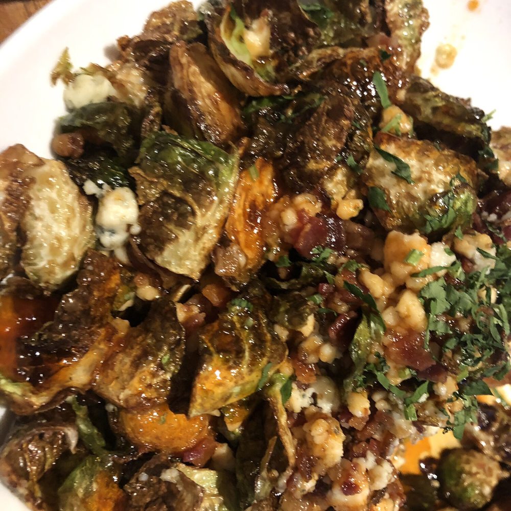 Big Rock Pub - Brussels sprouts were good - American Near Me - Indio, California