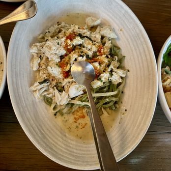 Red Ash - Large tagliolini with fresh blue crab ($44) - Italian Near Me - Austin, Texas Red Ash - Large tagliolini with fresh blue crab ($44) - Italian Near Me - Austin, Texas