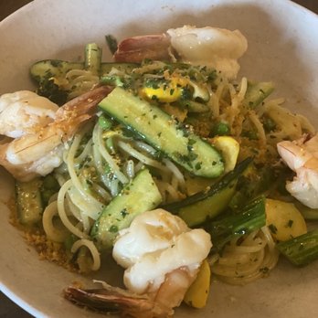 Spaghettini - Shrimp scampi - Italian Near Me - Seal Beach, California
