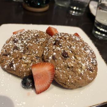 The Berkeley Boathouse - Chocolate Chip Walnut cookies even - Seafood Near Me - Berkeley, California