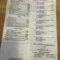 Happy Garden Restaurant & Lounge - Updated menu pricing as of 8/2026