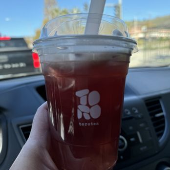 Torotea - Mulberry oolong with Osmanthus jelly - Tea Rooms Near Me - Chino Hills, California