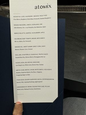 Menu photo 5 Atomix New York, NY Menu photo 5 Atomix New York, NY