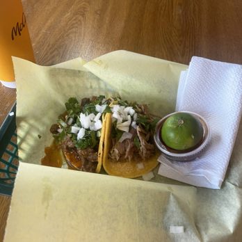 La Esperanza Bakery - Two tacos for breakfast.  They stop serving breakfast BEFORE 9 because they open at 5:30. 2 dollar tacos are a great alt. - Bakeries Near Me - Sparks, Nevada
