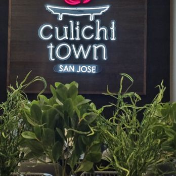Culichi Town - a sign for a restaurant - Sushi Bars Near Me - San Jose, California