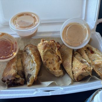 DB’s Cajun Kitchen - Blazin Chicken Rolls- 6 Piece and Voodoo Rolls- 6 Piece They were out of Soul Rolls so this is what we had. - Seafood Near Me - Las Vegas, Nevada DB’s Cajun Kitchen - Blazin Chicken Rolls- 6 Piece and Voodoo Rolls- 6 Piece They were out of Soul Rolls so this is what we had. - Seafood Near Me - Las Vegas, Nevada