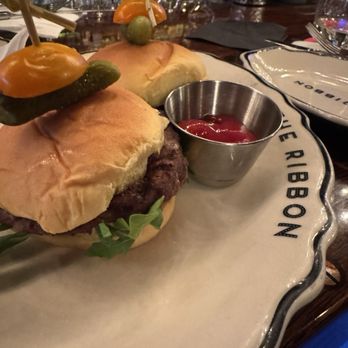 The Ribbon - BEEF SLIDER - New American Near Me - New York, New York The Ribbon - BEEF SLIDER - New American Near Me - New York, New York