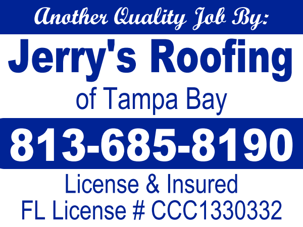 Slide of Jerry's Roofing Of Tampa Bay