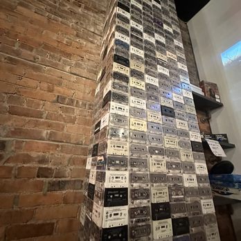 Urban Burger - Tower of cassettes art deco. Love!! - Burgers Near Me - Cranford, New Jersey Urban Burger - Tower of cassettes art deco. Love!! - Burgers Near Me - Cranford, New Jersey