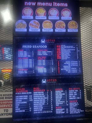 Menu photo 1 Lotus Seafood Houston, TX