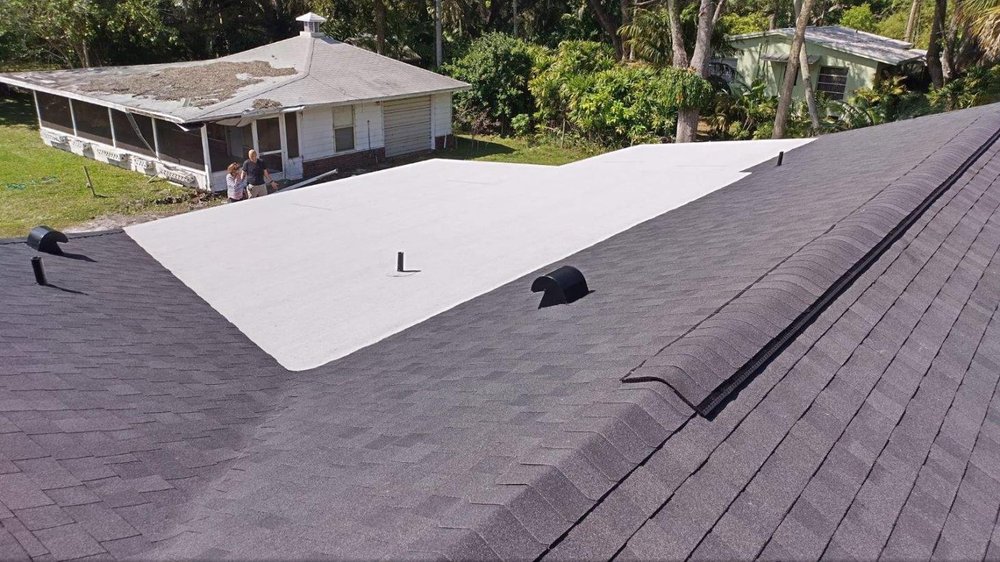 Slide of Weathered Roofing