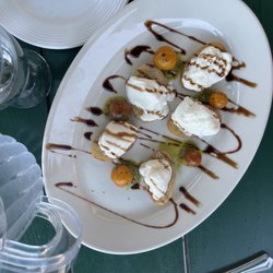 Asticou Restaurant - Burrata appetizer