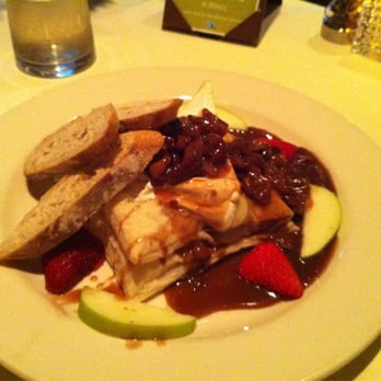Opus 9 Steakhouse - Burbon pecan Brie. Highly recommended - Steakhouses Near Me - Williamsburg, Virginia