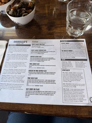 Menu photo 1 Oribello’s Bar & Kitchen Austin, TX Menu photo 1 Oribello’s Bar & Kitchen Austin, TX