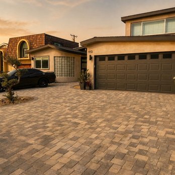 Elite Upgrades - Paver Driveway Installation with Automated Gate in Lomita CA - General Contractors Near Me - Torrance, California